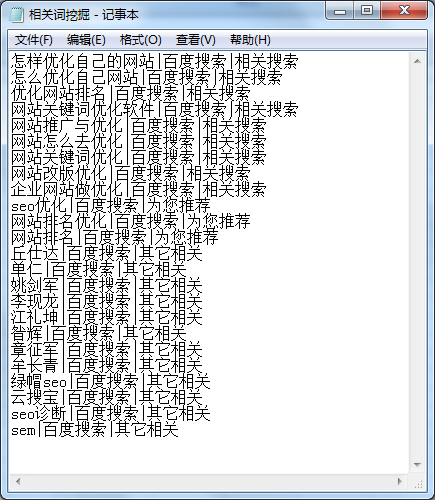 爱站SEO工具包相关词挖掘功能使用方法
