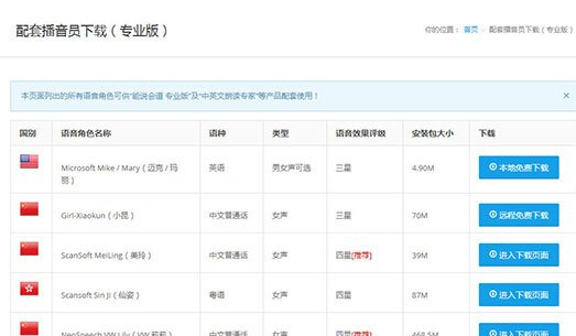 中英文朗读专家更换语音具体操作步骤