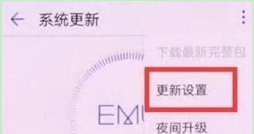 华为畅享9s中将系统自动更新关闭具体操作步骤