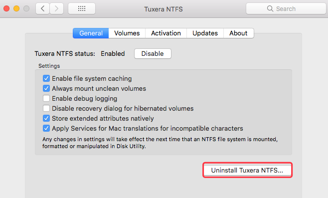 Tuxera NTFS for Mac 2018正确安装具体操作步骤