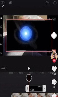 抖音中拍摄出火影螺旋丸特效具体操作步骤