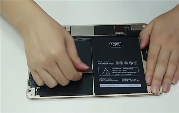 iPad中拆电池具体操作步骤