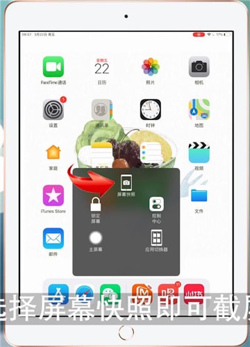 iPad中截图详细操作流程