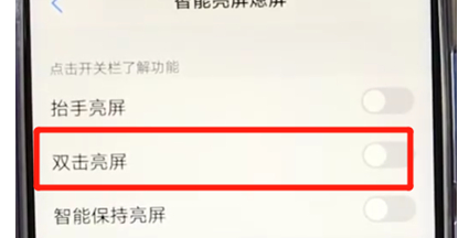 vivoz3中将双击亮屏打开具体操作步骤