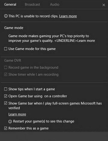 win10系统中开启游戏模式具体操作流程