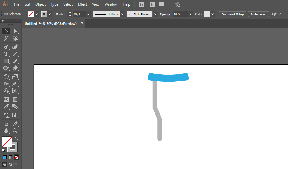 使用ai绘画出医院拐杖logo具体操作方法