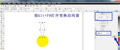 CorelDRAW X6怎么画出小白菊