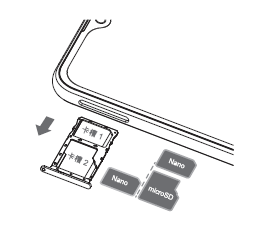 在联想z5s中安装SIM卡具体步骤