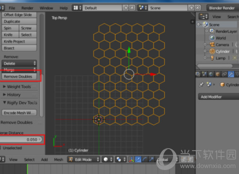 blender怎么制作蜂巢网格 蜂窝式网格画法