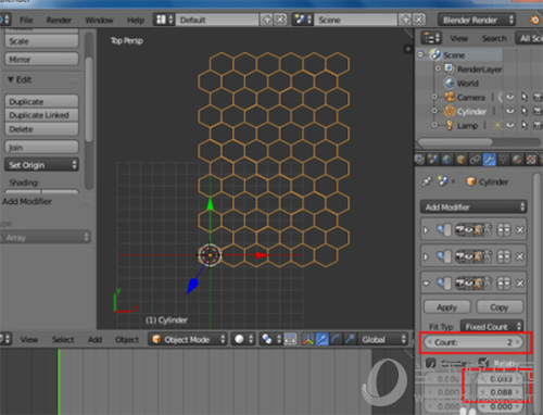 blender怎么制作蜂巢网格 蜂窝式网格画法