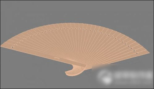使用3dsmax绘制出扇子具体操作流程
