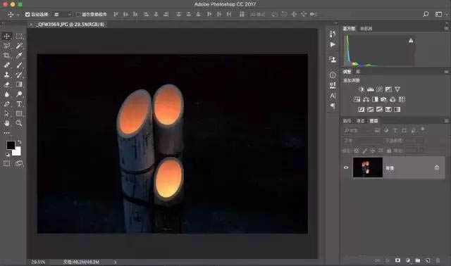 使用photoshop制作出圆形构图具体操作方法