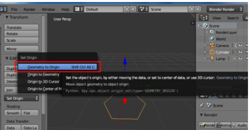 blender中制作出蜂巢网格的具体操作方法