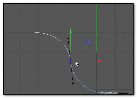 使用C4D绘制出一条贝塞尔曲线具体操作方法