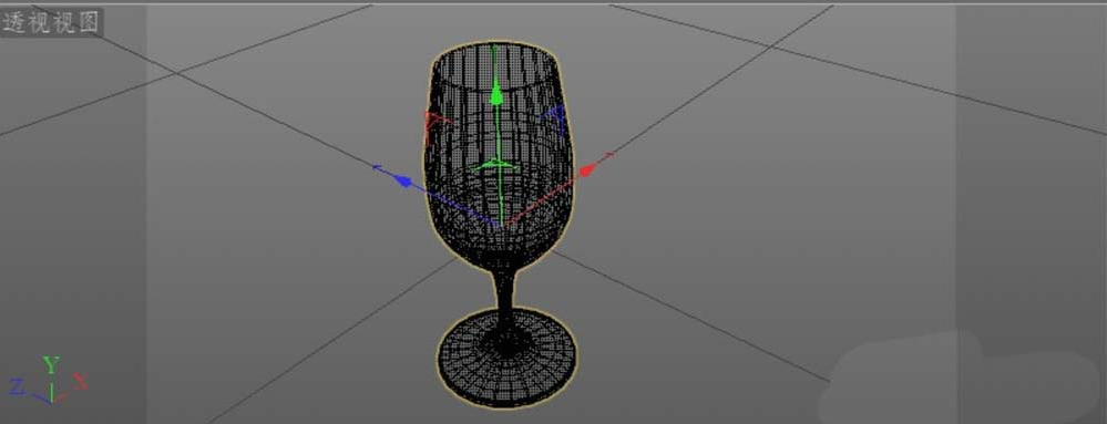 使用C4D建模立体红酒杯具体操作步骤
