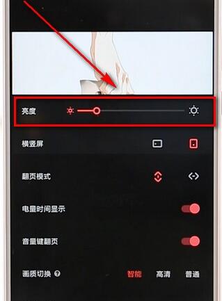 网易漫画APP设置亮度详细操作