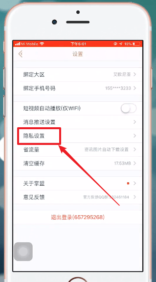 掌上英雄联盟中将战绩隐藏具体流程介绍