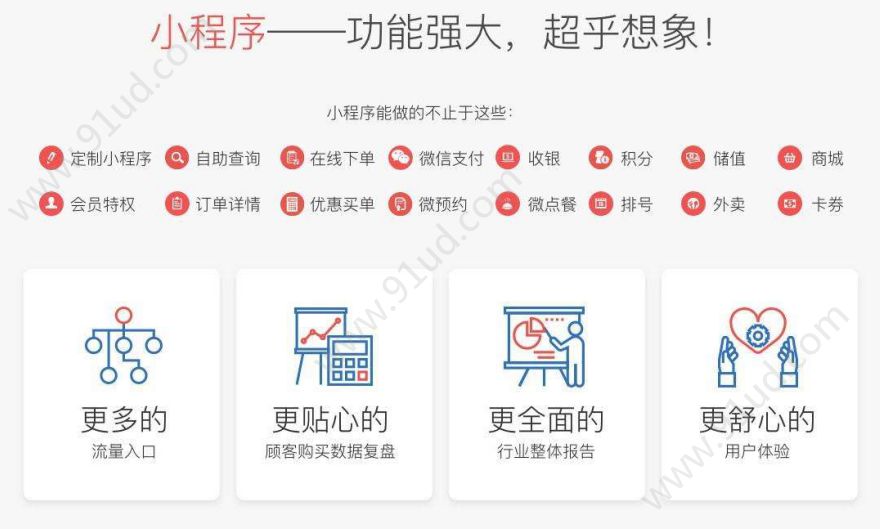 微信小程序功能是什么?微信小程序功能介绍!