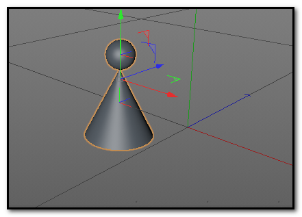 c4d中将两个物体融合具体操作步骤