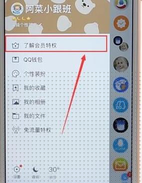 在qq里开通会员基础操作