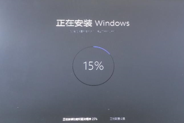 为什么win11安装到一半不动了