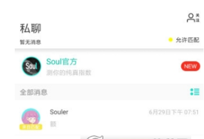 soul私聊为什么暂时不给你用  soul如何看关注自己的人