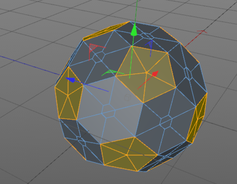 使用C4D绘画出一个立体逼真足球模型具体操作方法