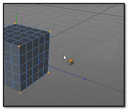c4d中立方体制作倒角具体操作流程