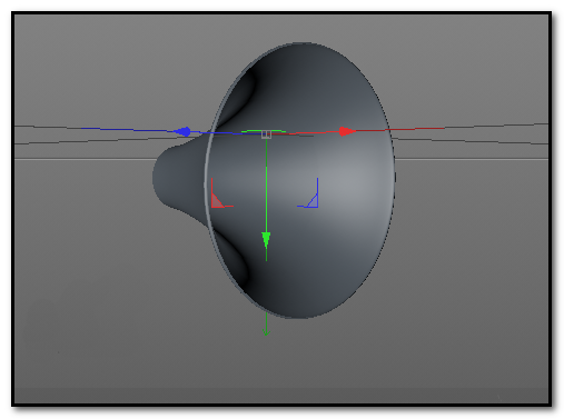 使用c4d绘画出喇叭模型具体操作方法