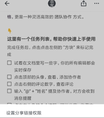 石墨文档公开链接设置方法介绍 石墨文档如何使用