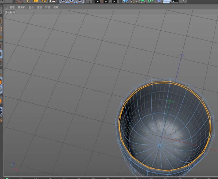 使用C4D建模杯子具体操作流程
