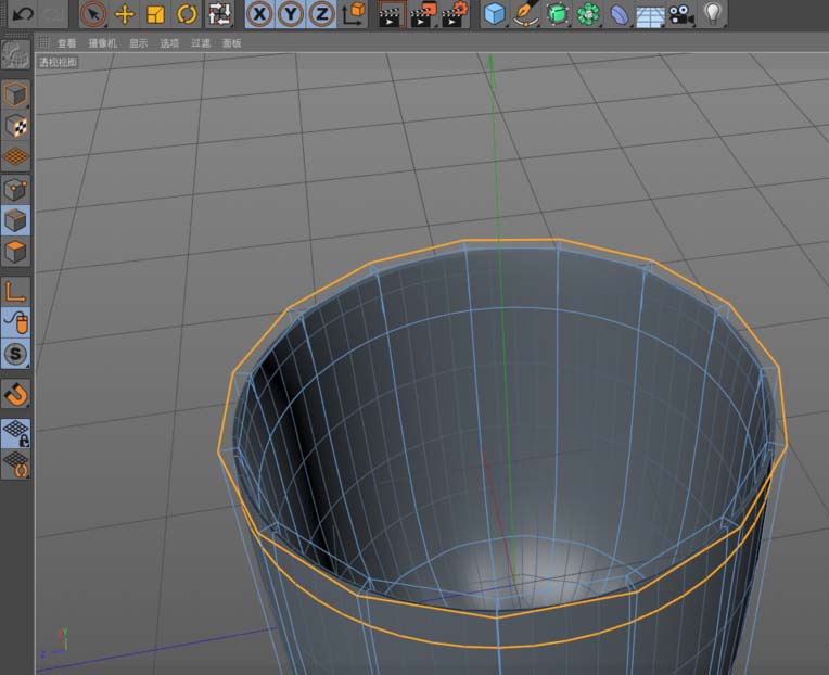 使用C4D建模杯子具体操作流程