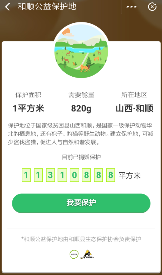 支付宝App蚂蚁森林不显示华北豹的详细步骤