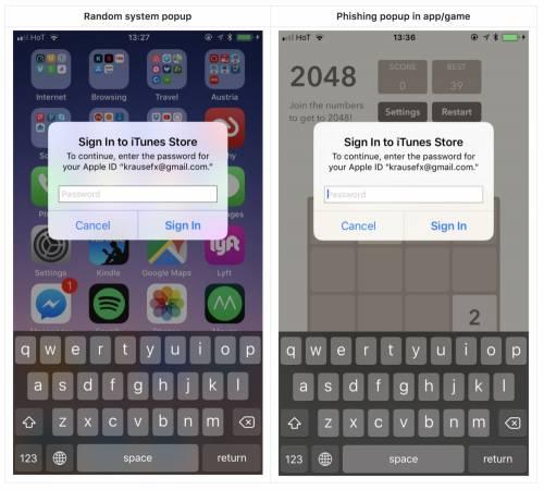iPhone为什么弹出框要密码 iPhone弹出框要密码是骗人吗