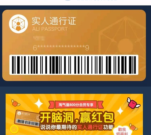 阿里实人通行证是什么? 淘宝实人通行证作用