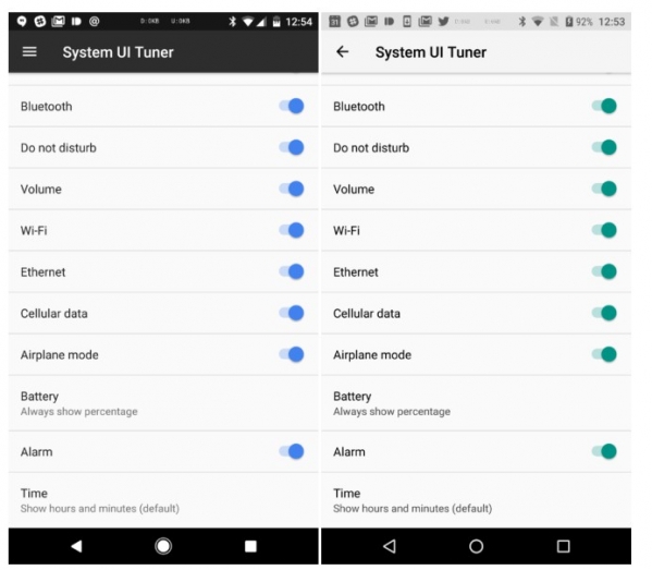 Android O界面调整:电池百分比不镶嵌在图标中是什么原因?