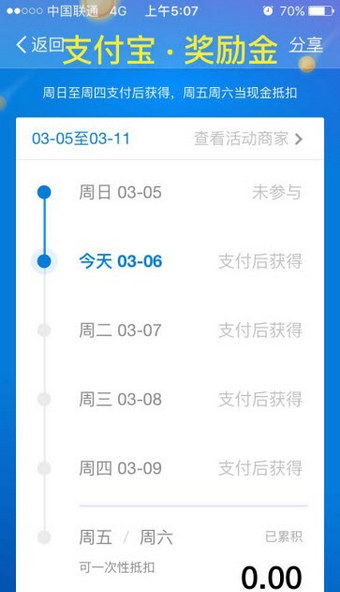 支付宝奖励金在什么地方领取? 支付宝奖励金获得教程