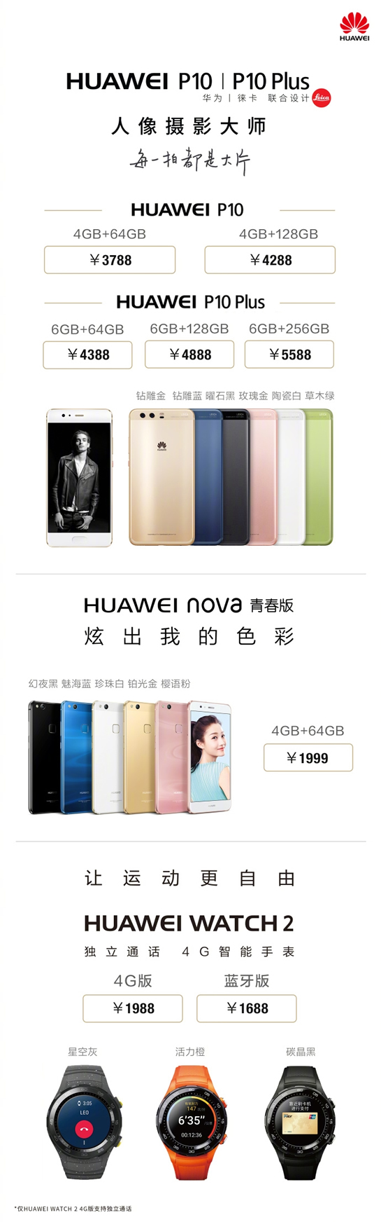 华为P10/P10 Plus怎么预定 华为P10/P10 Plus怎么抢购