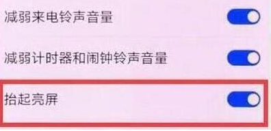 华为畅享9怎么设置抬手亮屏 具体步骤介绍