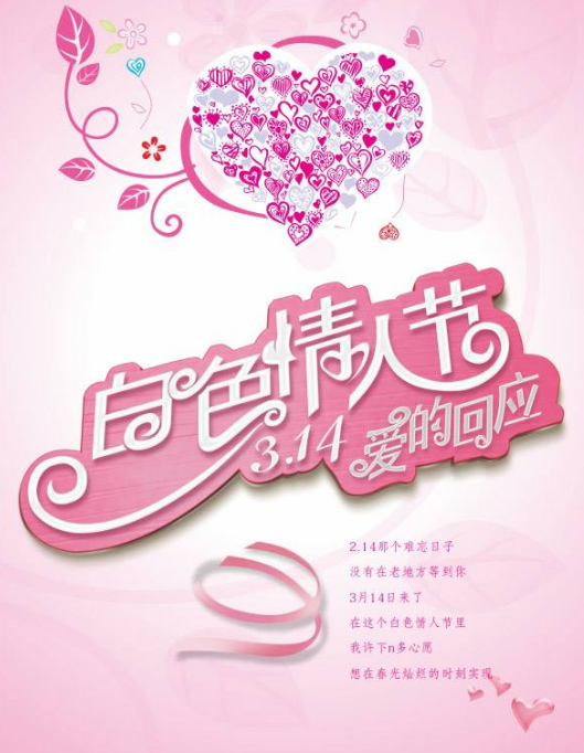 白色情人节的由来是什么? 白色情人节礼物送什么?