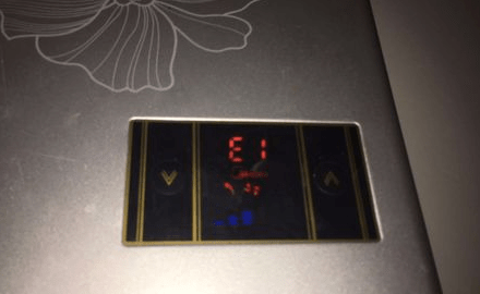 天然气显示e1指的是什么？天然气显示e1是什么意思？