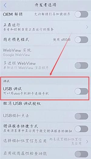 vivo手机找usb调试在什么位置?具体方法介绍
