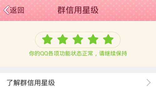 QQ群信用星级是什么 如何查看手机QQ群信用星级?
