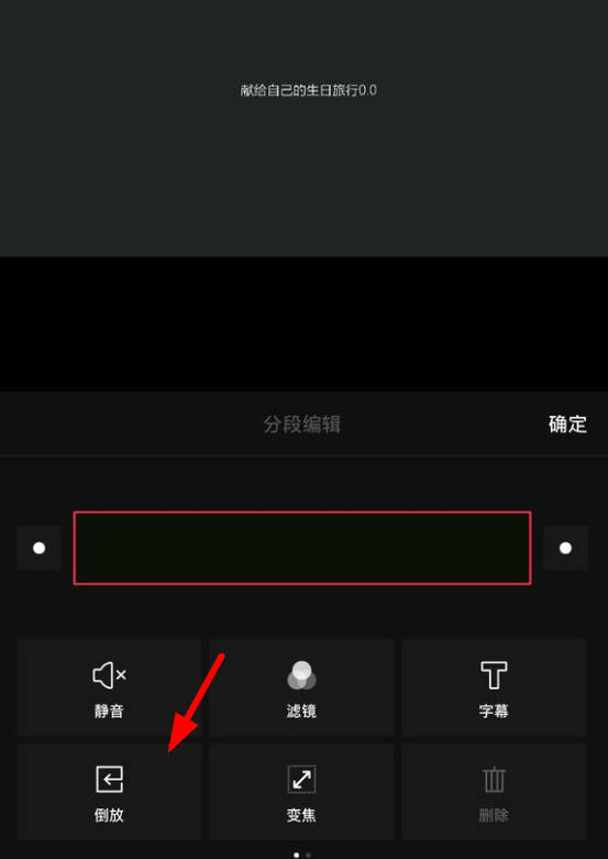 vue软件使用倒放功能具体操作流程介绍