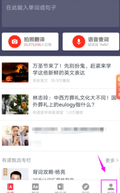 有道词典如何打开自动发音?简单操作流程