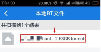 手机百度云bt种子如何打开文件_具体操作方法介绍