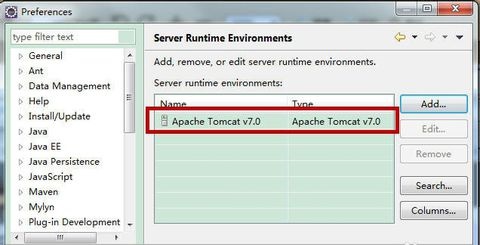 eclipse配置tomcat的具体操作步骤