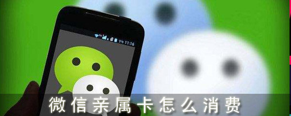 微信亲属卡怎么消费_微信亲属卡怎么用