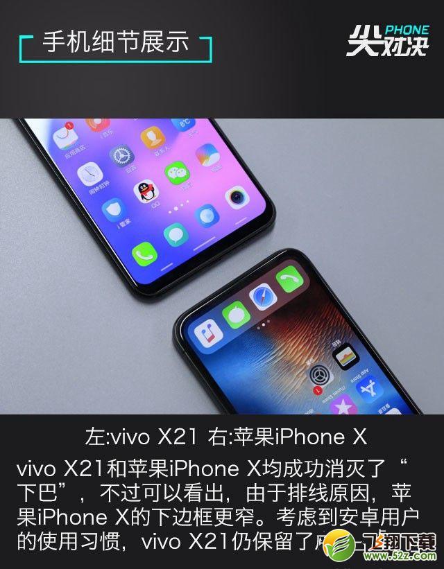 vivo X21和iPhoneX哪个好_vivo X21和苹果X区别对比评测