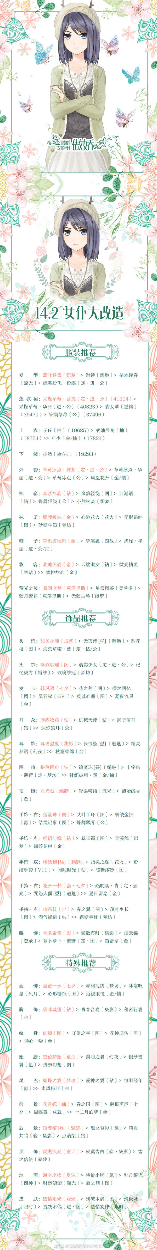 奇迹暖暖联盟14-2女仆大改造平民搭配分享